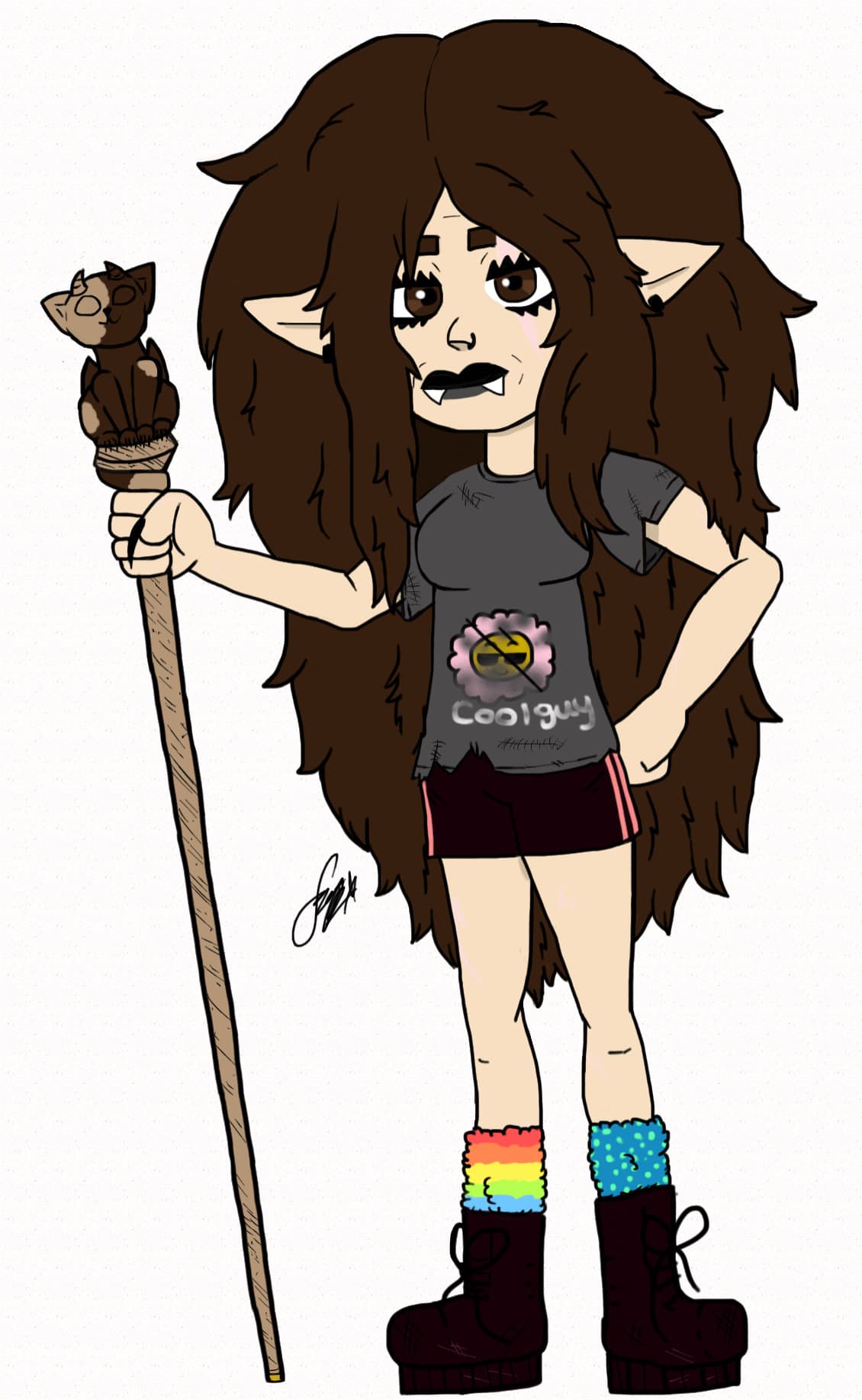 Jinx the Witch — Original Characters, Digital