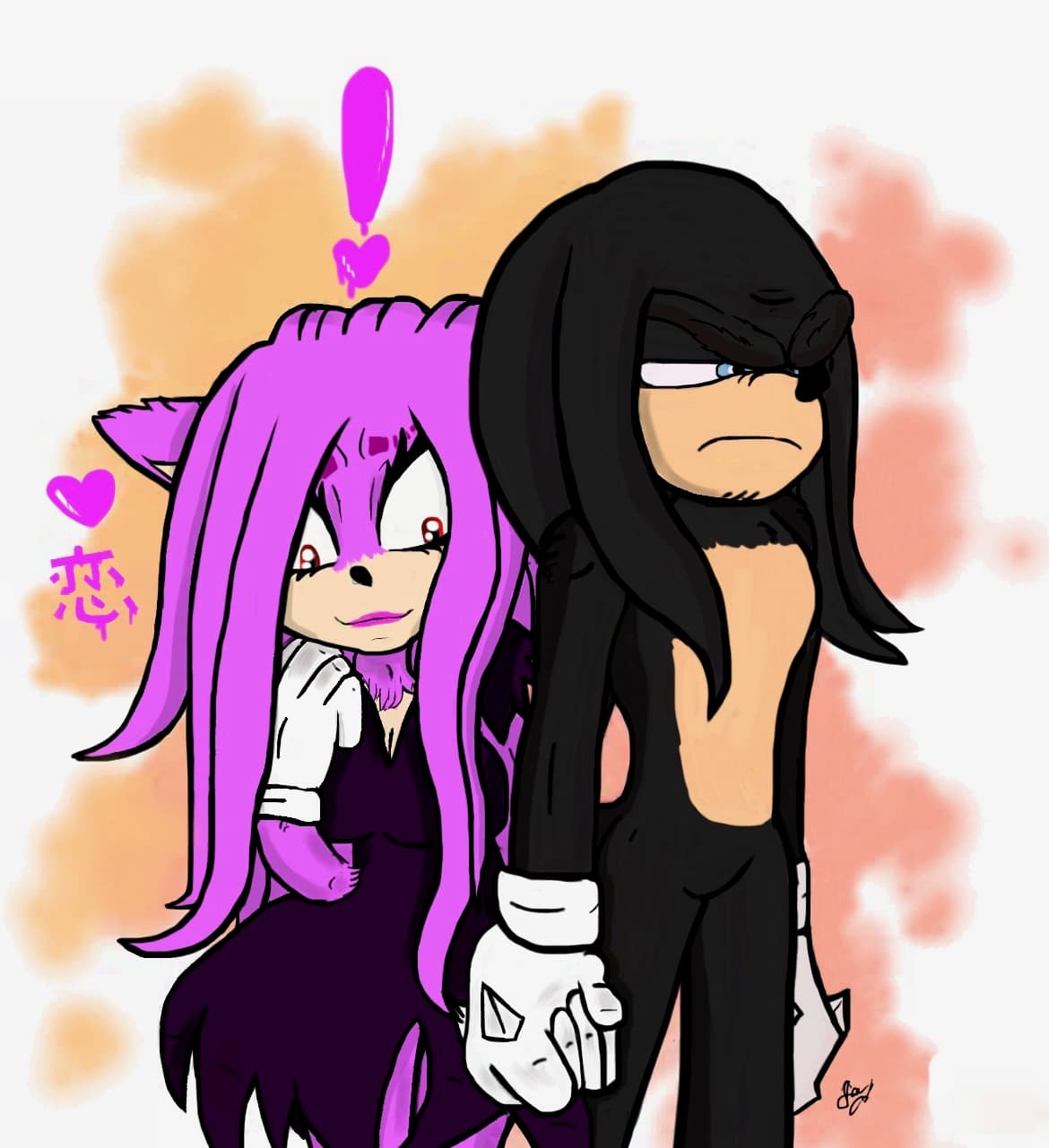 Hedgehog and the Echidna — Original Characters, Digital