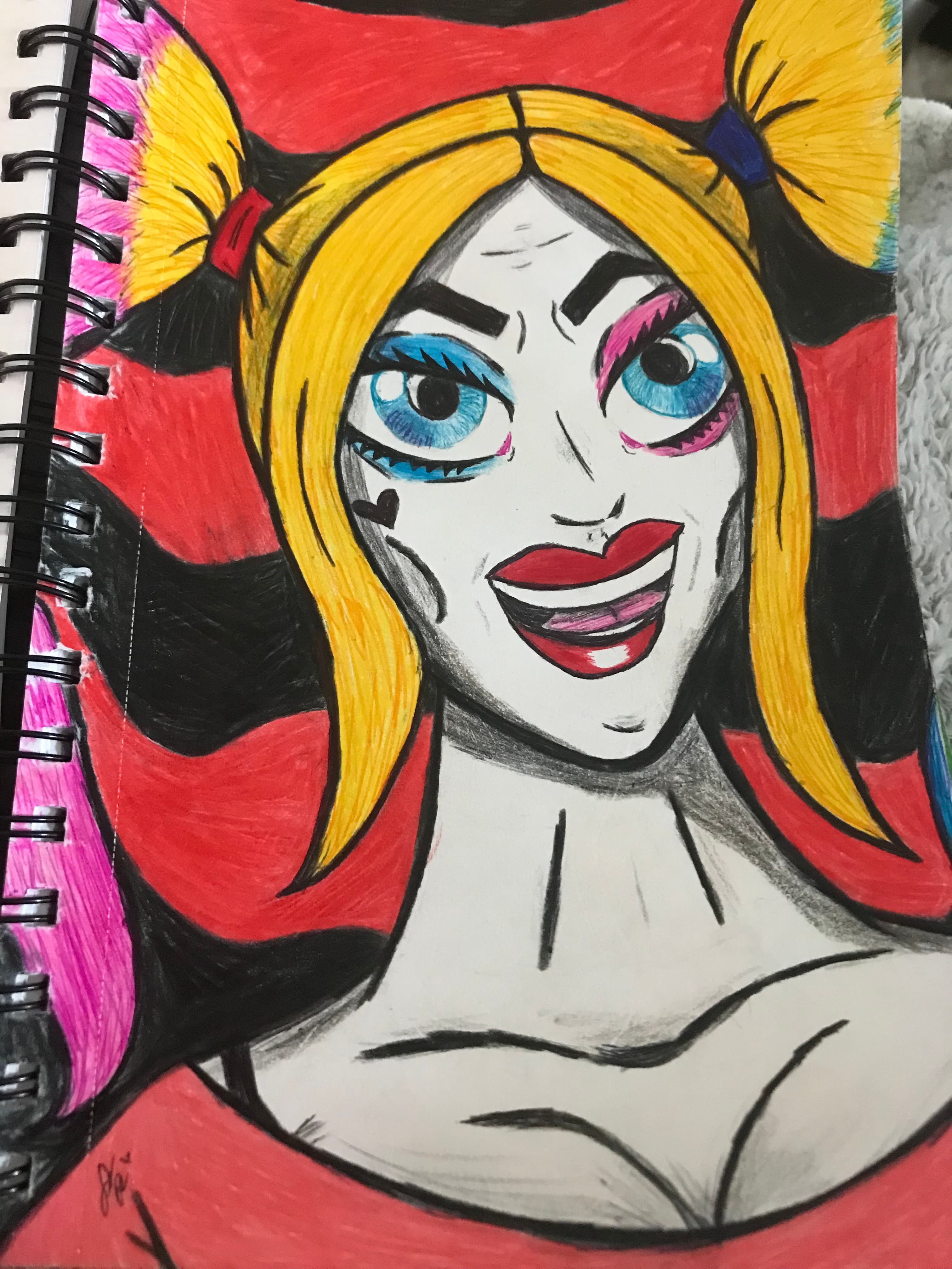 Harley Quinn — Fan Art, Physical