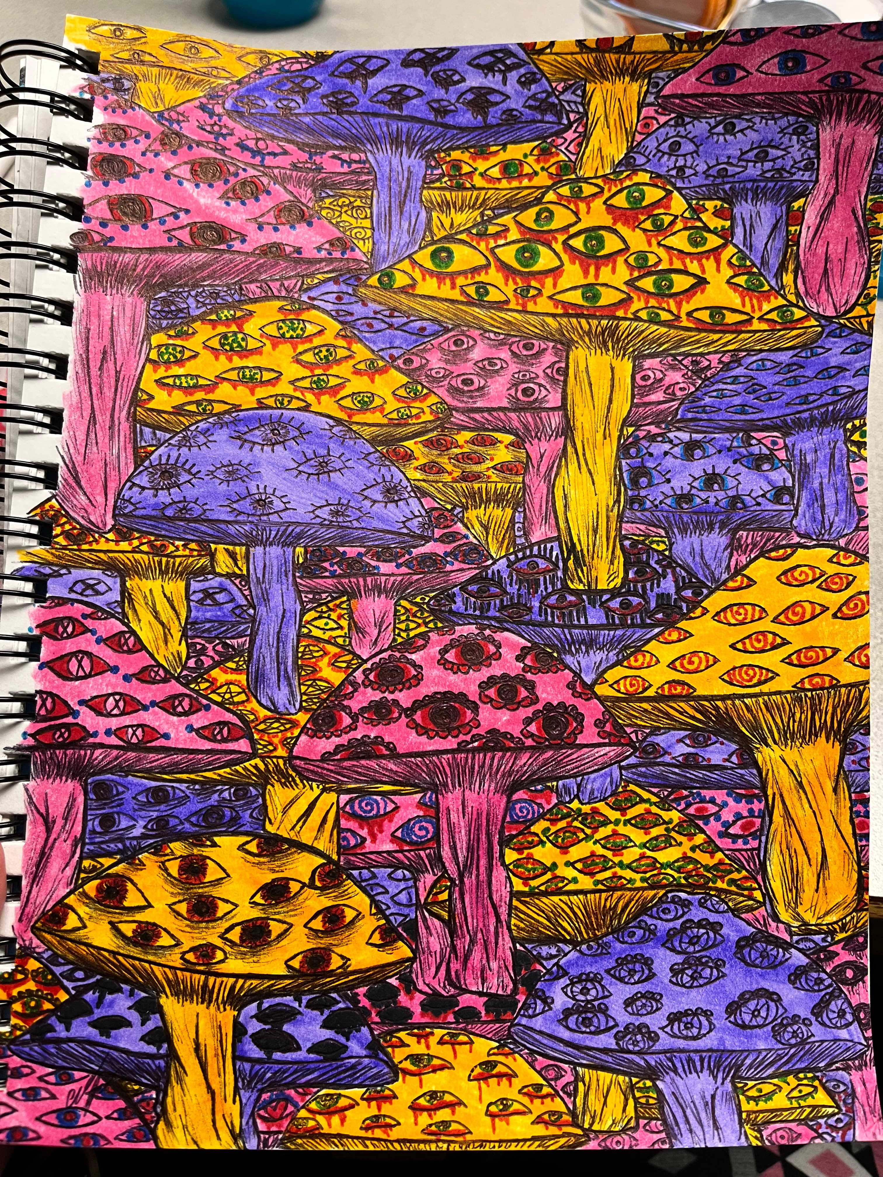 Twilight Spores — creature-design, Stoner Artwork, Physical