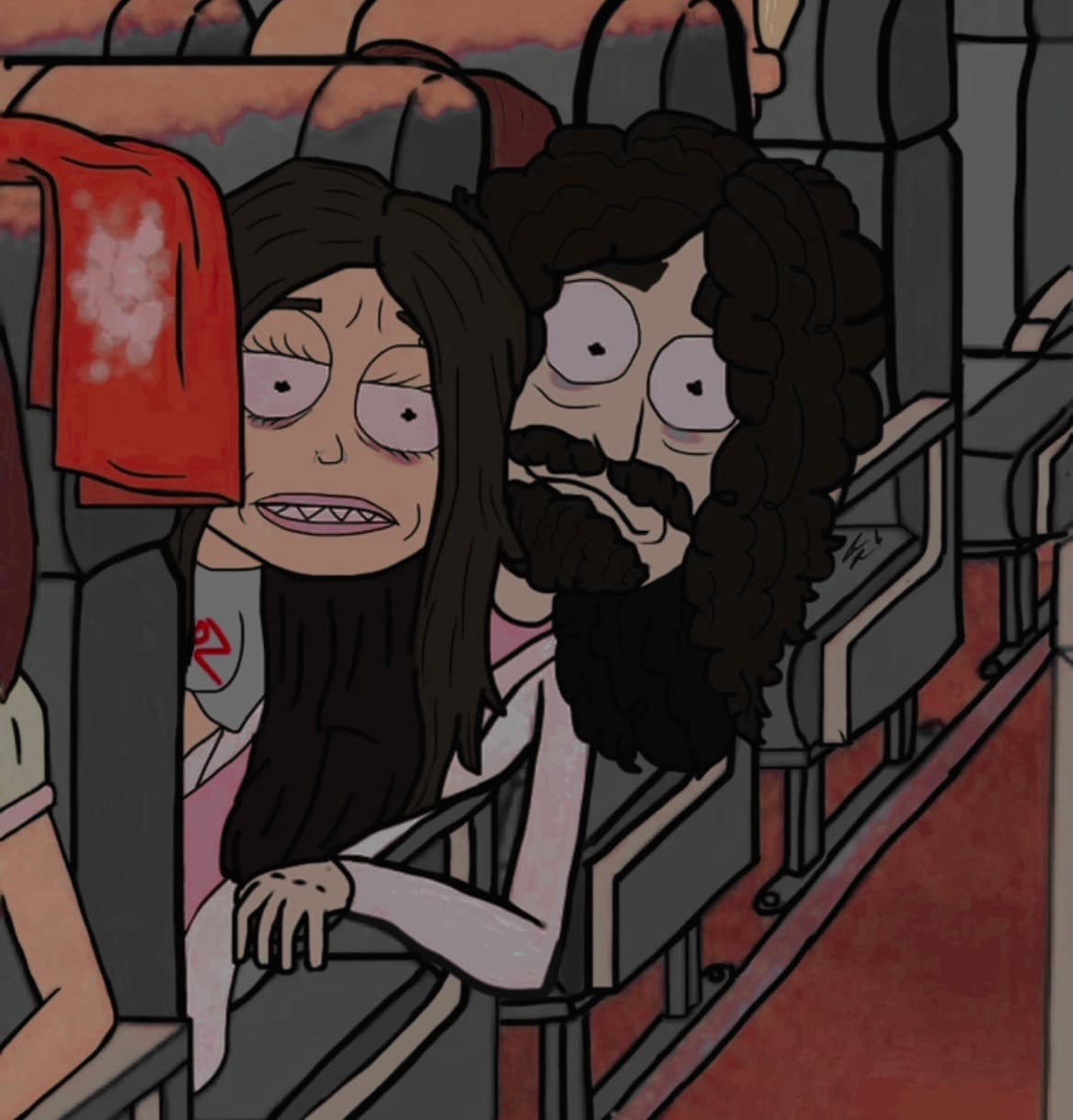 TSA Fight — Original Characters, Digital