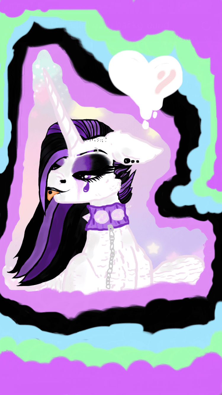Goth Celestia — Fan Art, Digital, Cartoon Characters